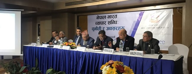 Reviewing Nepal-India trade treaty