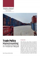 Trade Policy Mainstreaming in Federal Nepal 