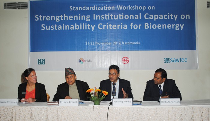 Strengthening Institutional Capacity on Sustainability Criteria for Bioenergy