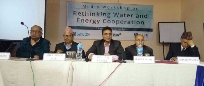 Media workshop on Rethinking Water and Energy Cooperation