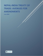 Nepal-India Treaty of Trade Avenues for amendments