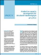 UNLDC IV Productive capacity development for structural transformation of LDCs