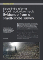 Nepal-India informal trade in agricultural inputs  Evidence from a small-scale survey