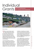 Individual Grants: In Post-Earthquake Reconstruction Expenditure Individual Grants: In Post-Earthquake Reconstruction Expenditure