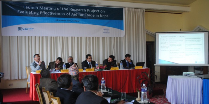 Launch Meeting of the programme on Aid for Trade 