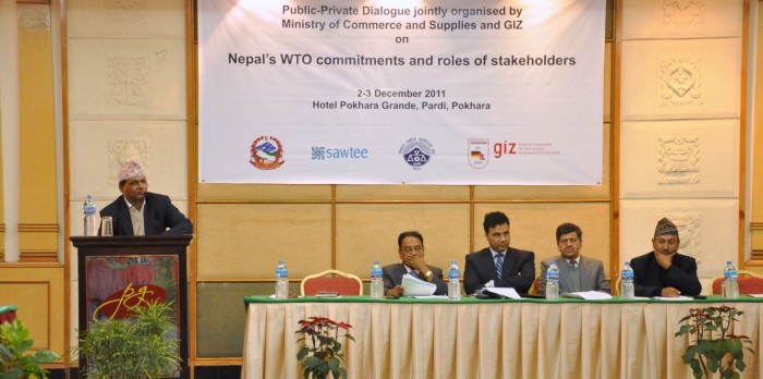 Public-Private Dialogue on Nepal’s WTO Commitments and Roles of Stakeholders