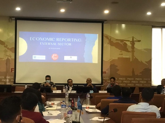 Media Training Programme on “Economic Reporting: External Sector” 
